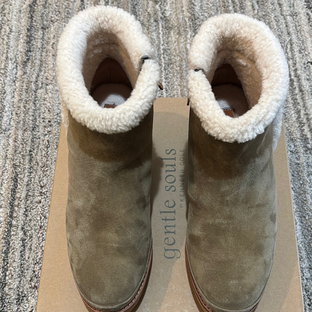 gentle souls Tan Ankle Boots
